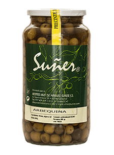 Olives Arbequines 600 gr.