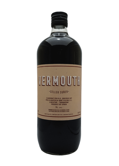 VERMUT Fotografia de la botella de vermut.
